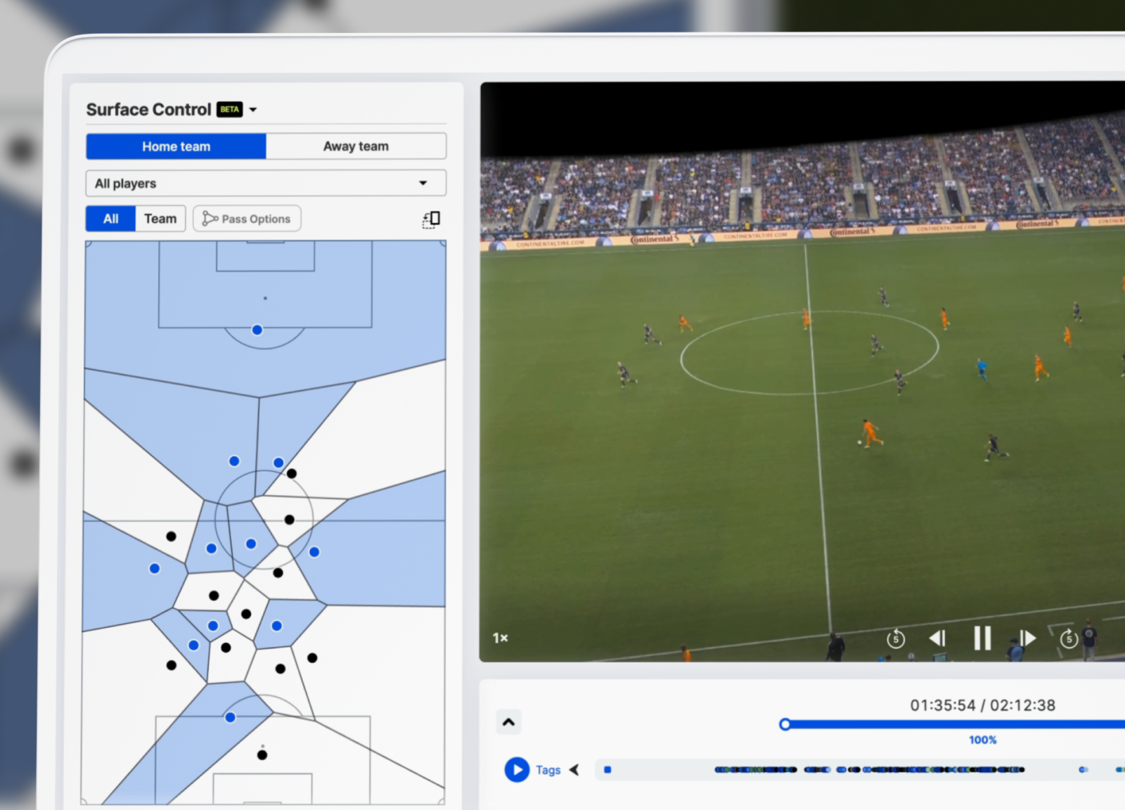 Soccer Pitch control Spiideo