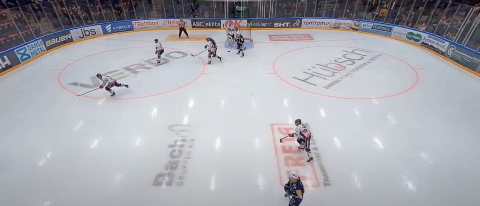 Danish Hockey Overhead Goal Camera
